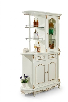 House Bar Classic Bar Shelf Partition Cabinet Display Cabinet Wood