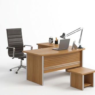 Light brown corner desk office furniture office furnishings design