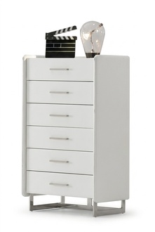 High Cupboard Chests of Drawers Designer Cupboards Side Low Board Precious Leather Luxury