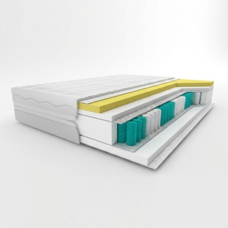 High quality mattress 7 zone bed Visco foam 100x200 mattress luxury 20cm