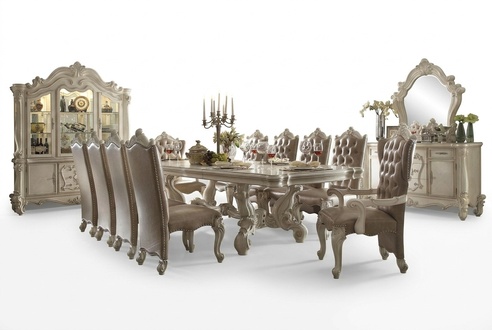 High Class Furniture Dining Table xxl Villas Tables 305cm xxl Wood Baroque Furniture