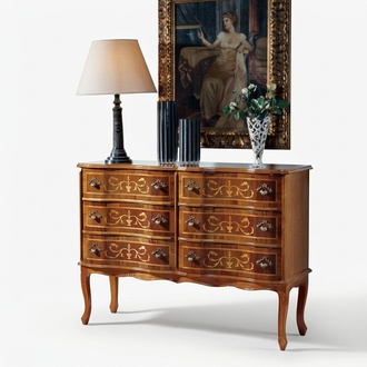 High Quality Chest of Drawers Classic Furniture Luxury Sideboard Cabinet Wood Shelf