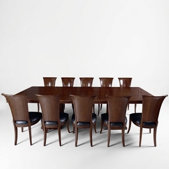 High quality conference table set table 10x chairs wooden tables office