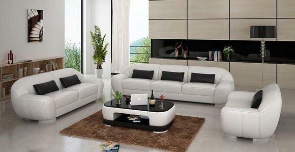 Sofa set sofa couch upholstery leather seat complete sofa set 3+2+1