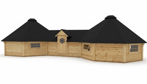 Cabin Mountain cabins Sauna Grill kota 39m² wooden house garden gazebo kota grills