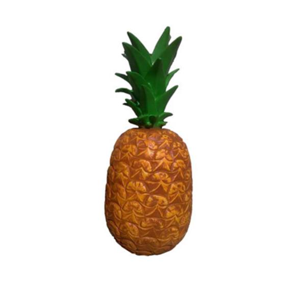 Original colored decorative sculpture designed as an pineapple 65cm
