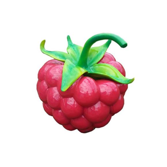 Decorative sculpture designed as raspberry exhibitor 160cm height