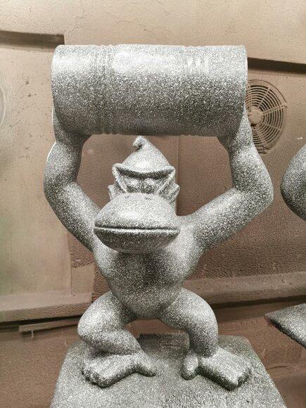 Designer Figure Statue Modern Figures Statues Gorilla Decoration Deco Garden New