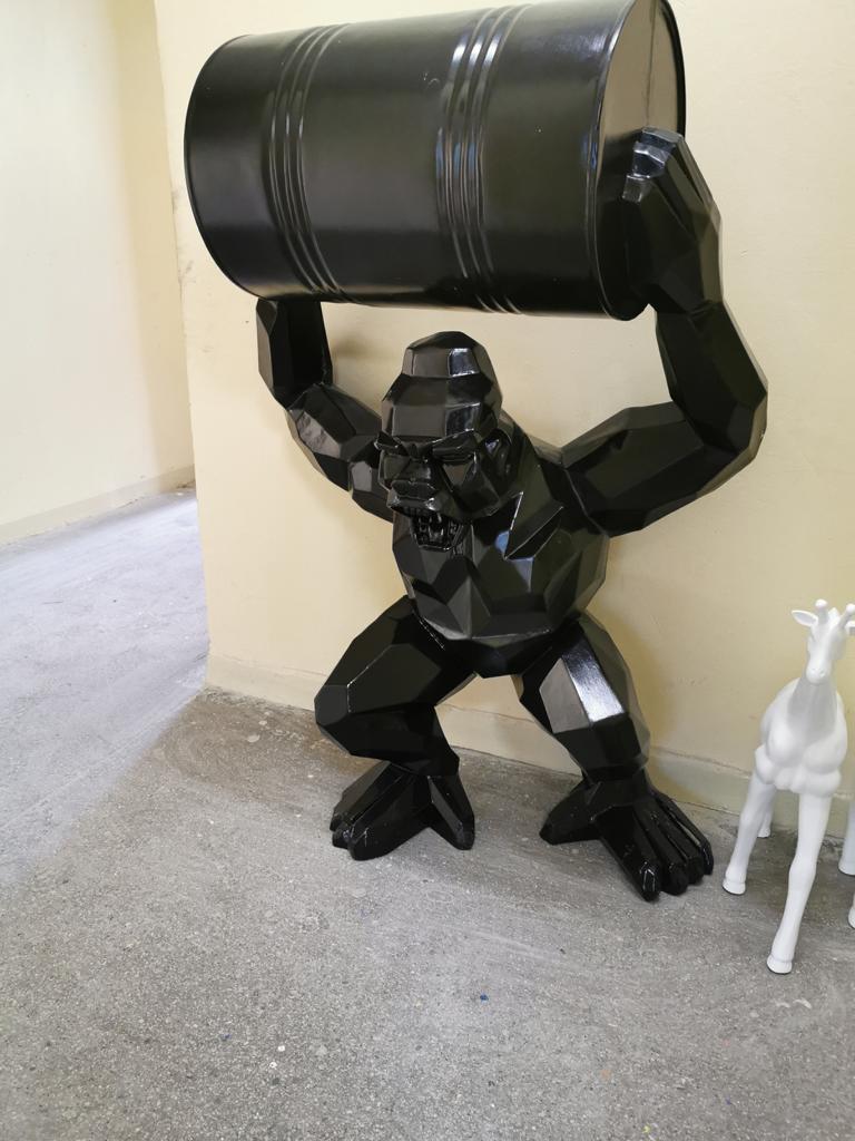 Designer Statue Statues Figures Figure Modern Decoration Gorilla Deco Garden New