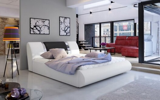 Designer Bed Luxury Double Hotel Beds Bedroom Textile 180x200cm New On Stock
