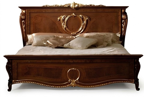 Italian bedroom furniture upholstery double bed luxury design beds marriage New