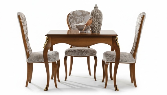 Italian Dining Tables Wood Furniture Dining Table Antique Style Solid wood
