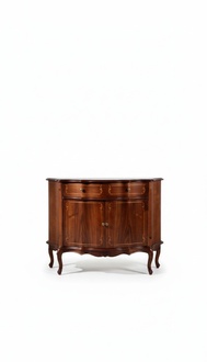 Italian furniture chest of drawers brown design luxury wood style baroque sideboard