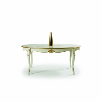 Design Italian Furniture Luxury Dining Table Dining Room Wooden Furniture Classic Style Brighter