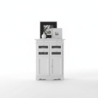 Italian furniture style cabinet dresser designer luxury wood sideboard
