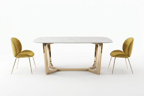 Italian style furniture dining table wood furniture dining room 180x90cm dining tables
