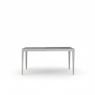 Rectangular luxury dining table 140/160x85/90cm size Italian furniture