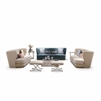 Italian style sofa set sofa couch complete set 3+2+2 seater sets