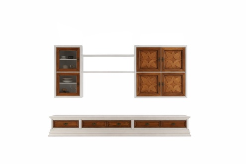 Italian Wooden Furniture Designer Sideboard Wall unit Living room Wall unit