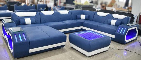 Sofas U Shape Corner Sofa Upholstery Couch Leather Corner New Living Landscape Designer Couch