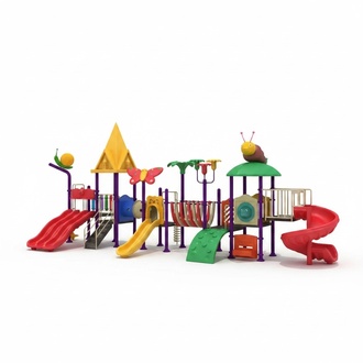 Jungle playground Playgrounds Slides for children Children\'s entertainment