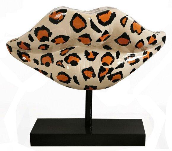 Modern Abstract Design Lips Sculpture Decoration Sculptures Statues Kiss New