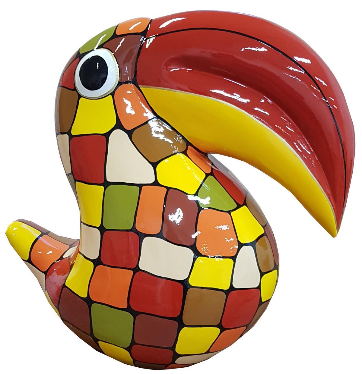 Designer Abstract Figure Modern Figurines Decoration Toucan Garden Sculptures New