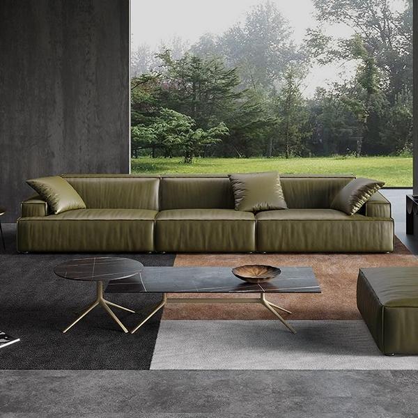 Leather Sofa 6 Seater xxl Couch Big Sofa Lümmel Couches Sofas Couches Sets