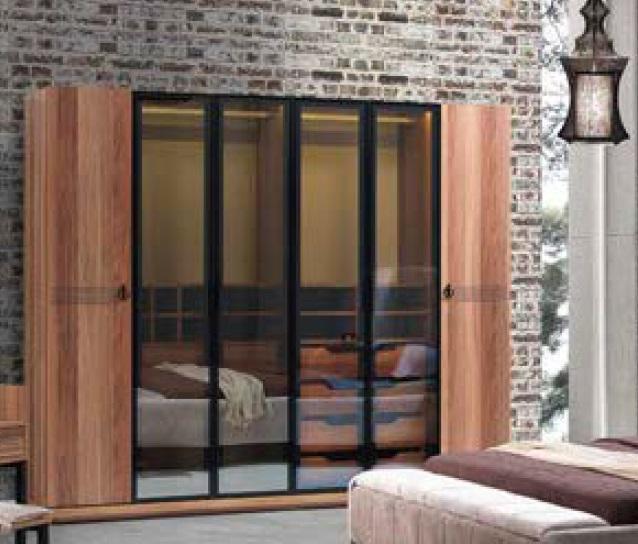 Closet Luxury Cabinet Furniture Bedroom Cabinets Glass Doors