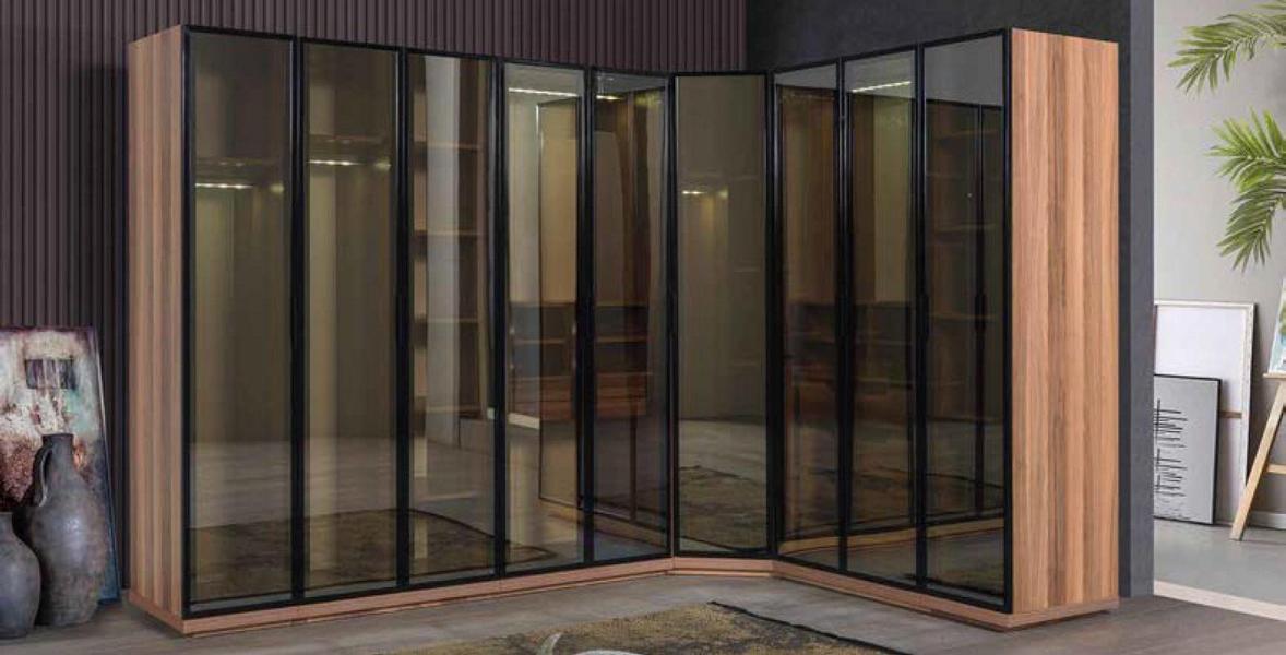 Walk In Closet Elements Glass Cabinet Clear Doors Cabinets