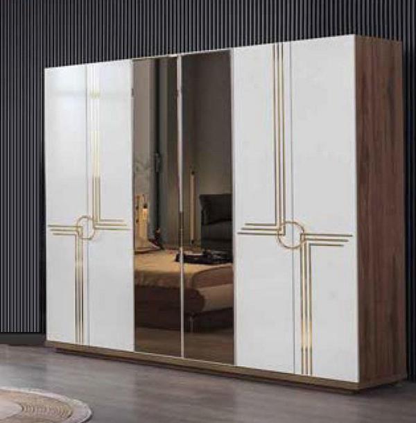 Closet bedroom wood classic closet furniture cabinets