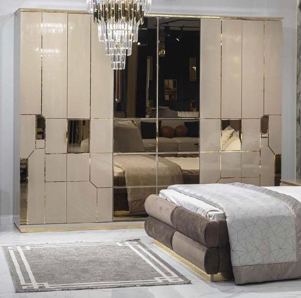 Closet mirror luxury closet bedroom cabinets furniture