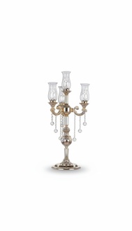 Candlestick candlestick candle holder table candlestick gold