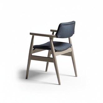 Kitchen chairs dining room chairs wooden chairs set 2pcs grey upholstered chairs