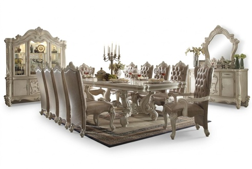Royal Dining Table + 6x Chairs Complete Dining Table Chair 7pcs Set