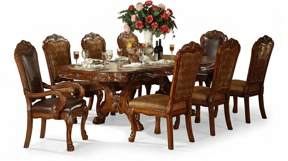 Royal Dining Table Tables Wooden Table Classic Baroque Rococo Dining Room