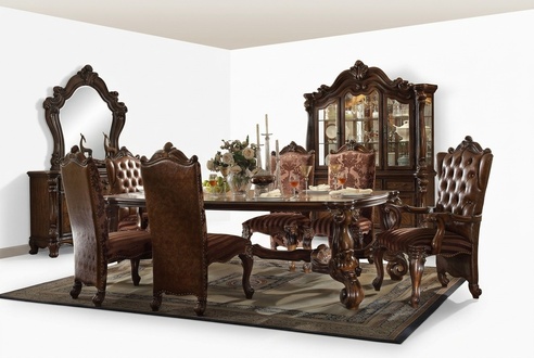 Royal Dining Table Wood Classic Tables Baroque Rococo Dining Wood
