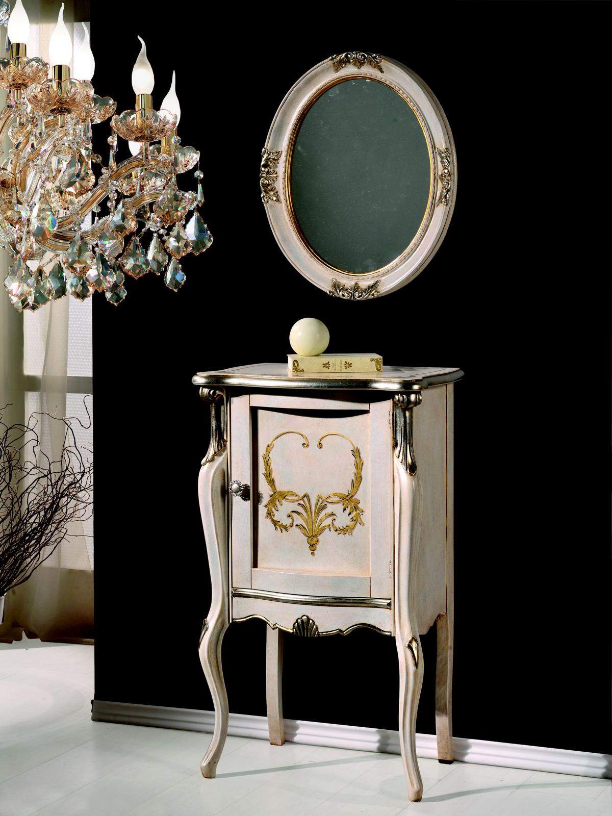 Living Room Italian Furniture Classic Baroque Style Chest of Drawers Chest of Drawers Wood New