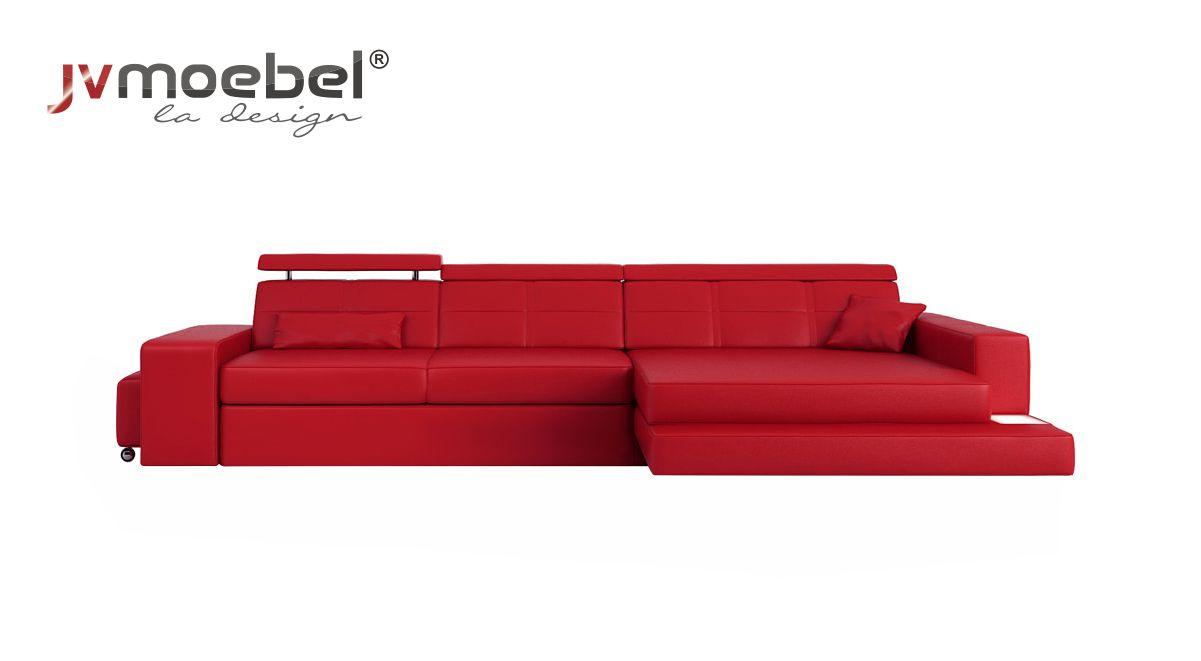 Furniture Corner Sofa Leather Sofa Couch Upholstery Corner Seat Living Area L-Shape New