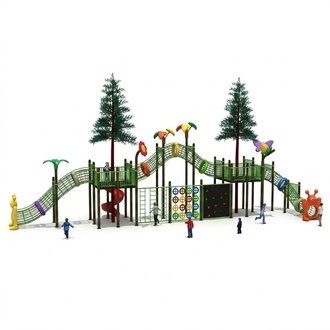 Labyrinth of the sports complex Climbing wall Entertainment for children