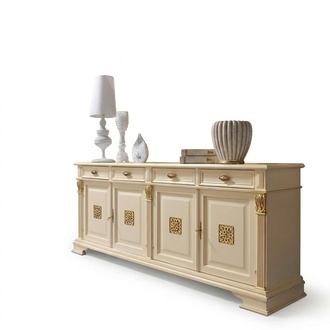 Large Buffet Commode Chests of Drawers Baroque Rococo Sideboard Console Furniture wood