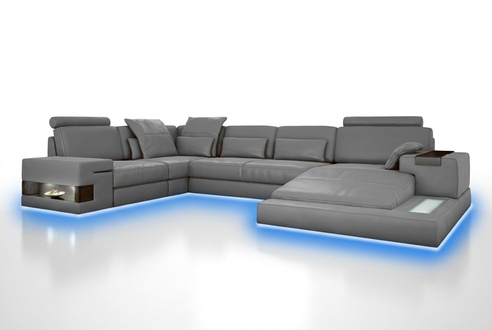 Large sofa living landscape leather sofa designer sofa couch upholstered corner sofa set