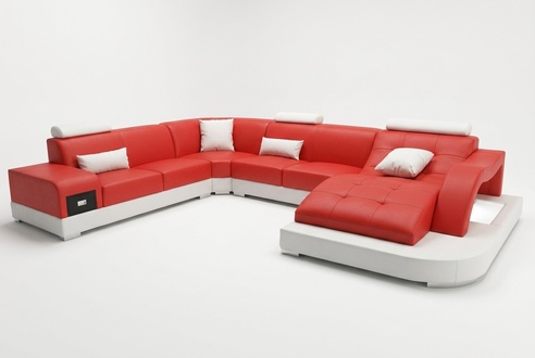 Leather Corner Sofa Corner Living Set Design Modern Couch Sofas UForm New