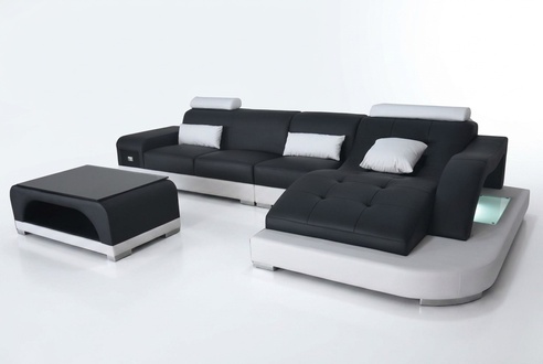Leather Corner Sofa Couch Living Luxury Set Corner Sofas Couches Upholstery