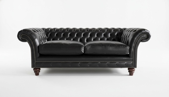 Leather sofa Chesterfield designer couches sofa upholstery 3 seater set textile