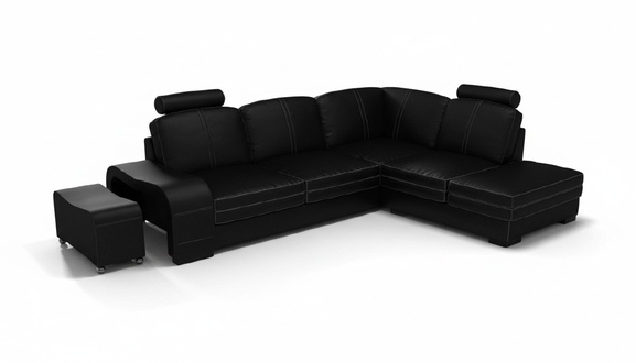 LEATHER SOFA BED CHEST SLEEP SOFA LEATHER CORNER COUCH CORNER SOFA WITH SLEEP FUNCTION