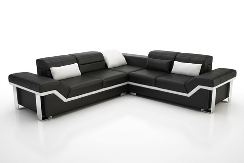 Leather Sofa Couch Living Area Corner Sofa Set Design Modern Sofa K5007