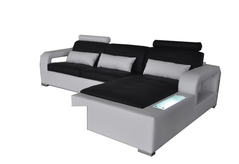 Leather Sofa Couch Living Landscape Corner Set Design Modern Sofa L Shape L6008 New