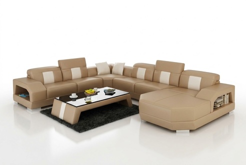 Modern style made of real MDF wooden gloss chest of 3-sliding drawers & a swing door