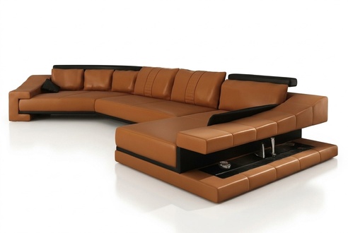 Leather sofa living landscape XXL corner sofa big sofa couch set designer sofa PHM105